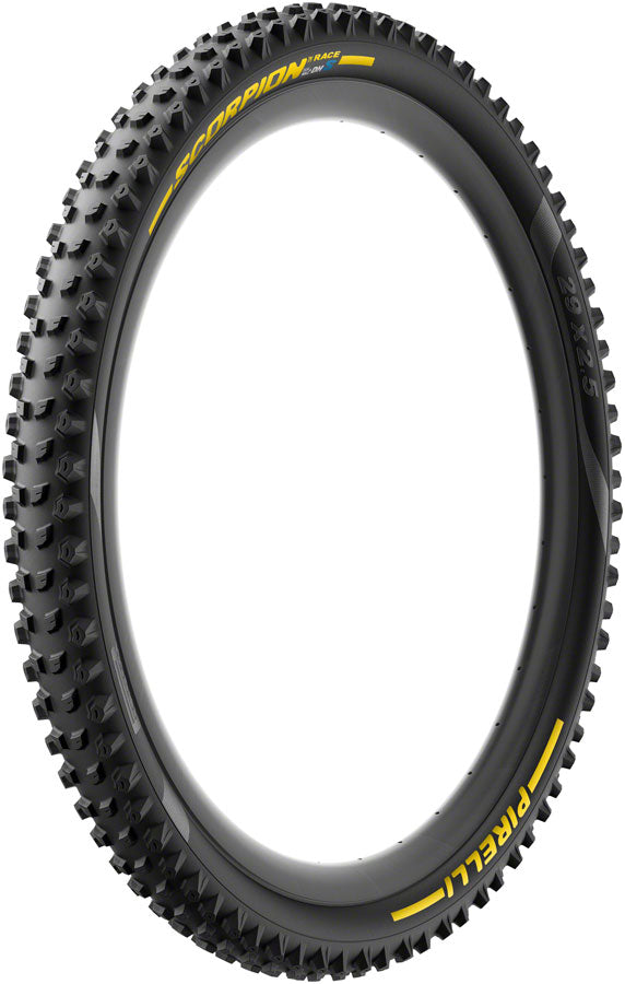 Pirelli Scorpion Race DH S Tire - 29 x 2.5, Clincher, Wire, Yellow Label, DualWALL+, SmartEVO DH