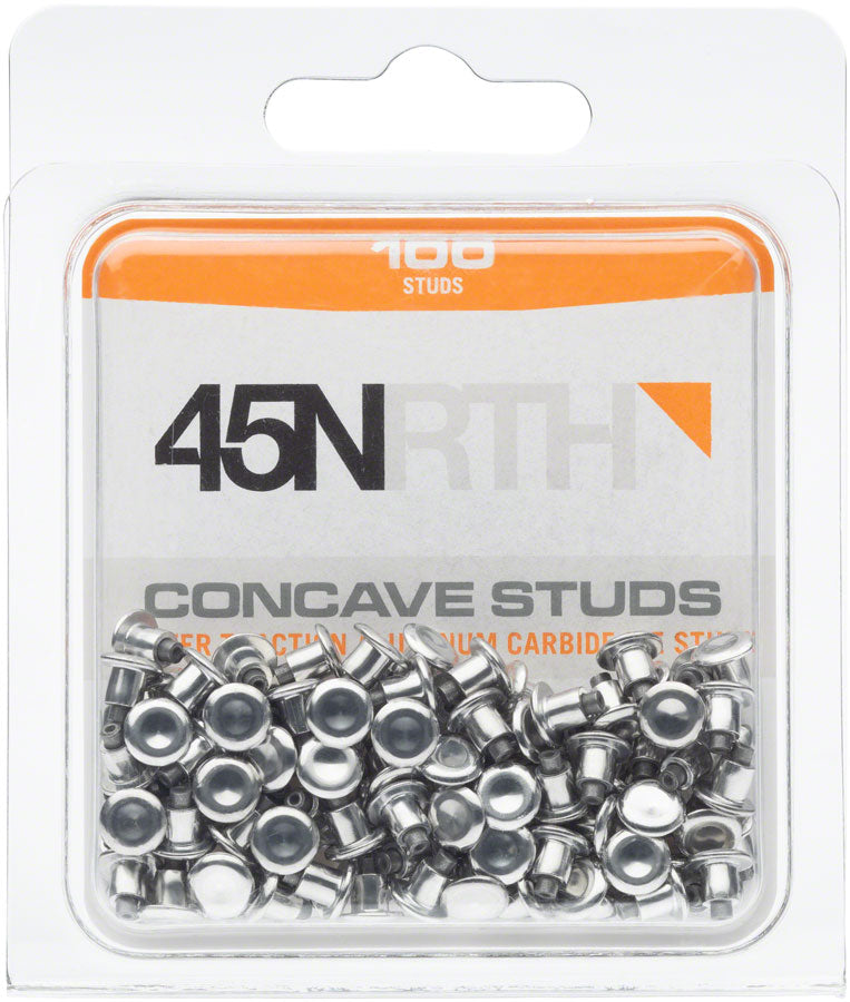 45NRTH Concave Carbide Aluminum Studs: Pack of 100