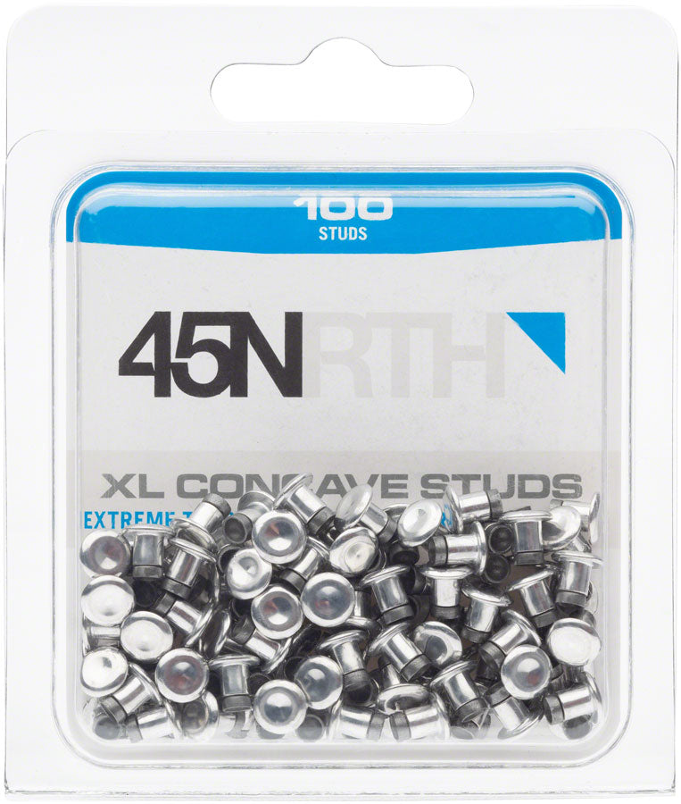 45NRTH XL Concave Carbide Aluminum Studs: Pack of 100