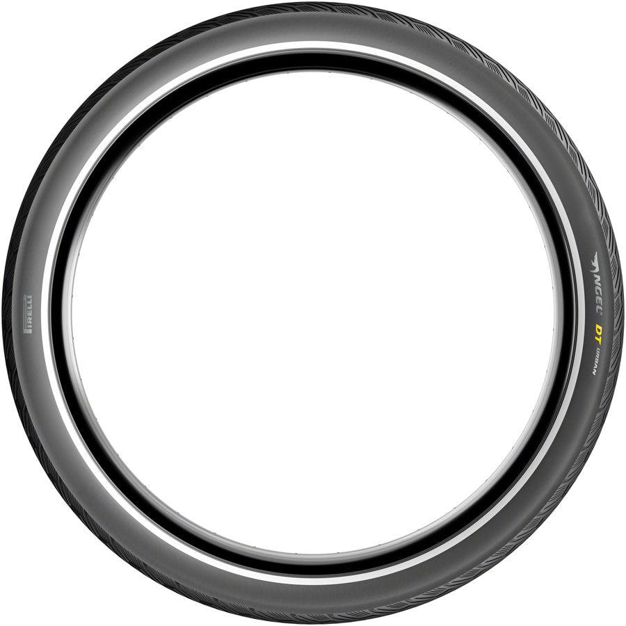 Pirelli Angel DT Urban Tire - 650b x 57, Clincher, Wire, Black, Reflective