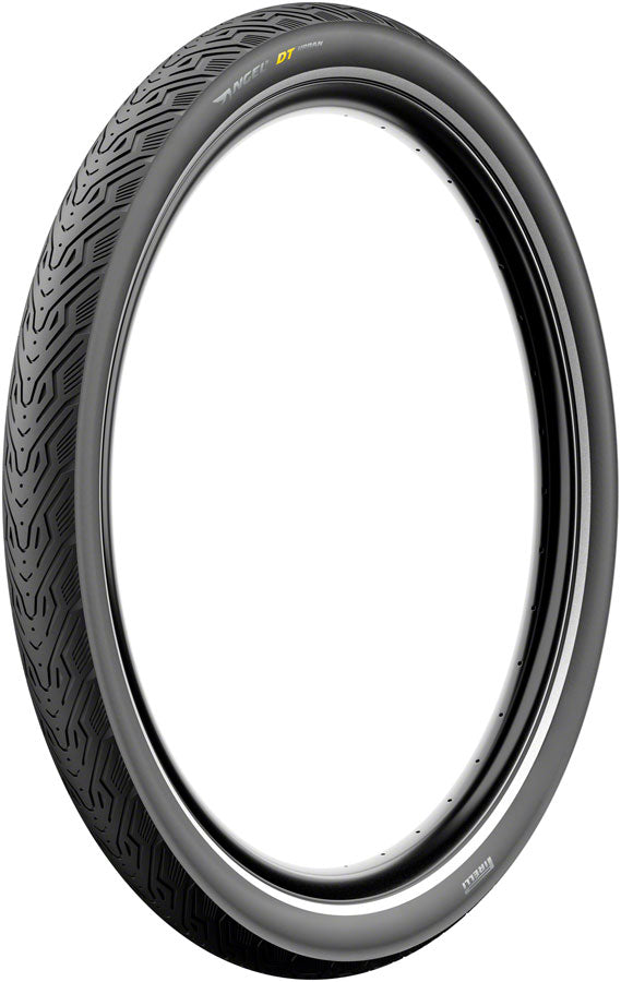 Pirelli Angel DT Urban Tire - 24 x 2.24, Clincher, Wire, Black, Reflective