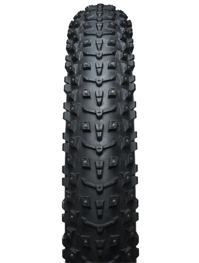 45NRTH Dillinger 5 Tire - 26 x 4.6, Tubeless, Folding, Black, 60tpi, 258 Carbide Steel Studs