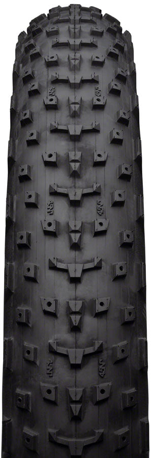 45NRTH Dillinger 4 Tire - 27.5 x 4, Tubeless, Folding, Black, 60tpi, Studdable