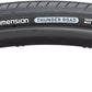 MSW Thunder Road Tire - 700 x 25, Wirebead, Black