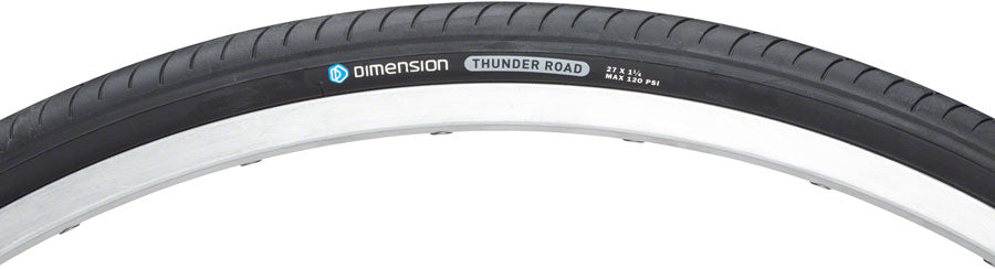 MSW Thunder Road Tire - 27 x 1-1/4, Wirebead, Black