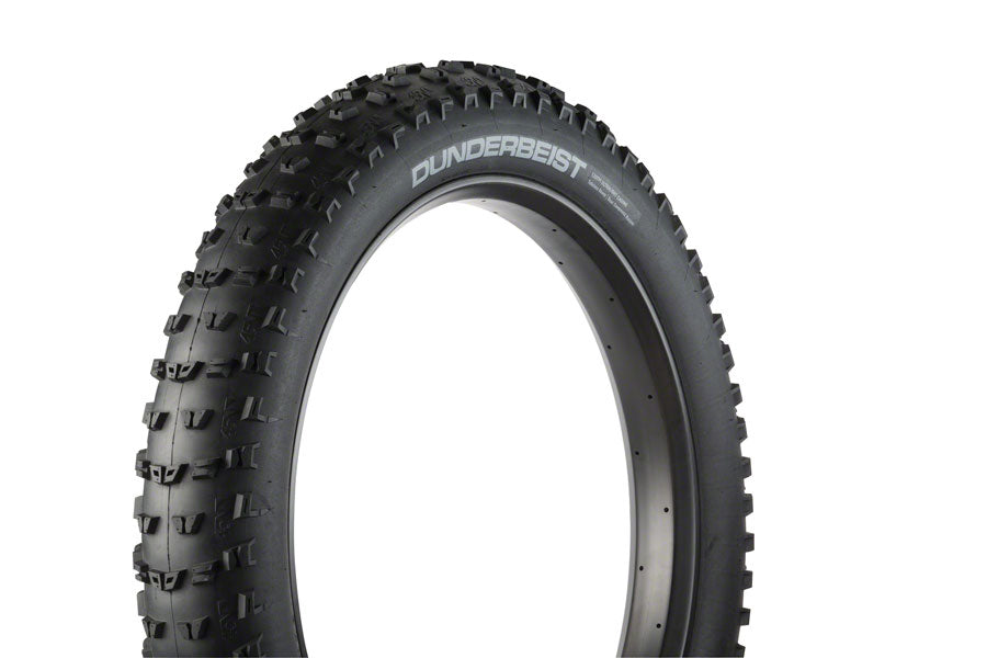 45NRTH Dunderbeist Tire - 26 x 4.6, Tubeless, Folding, Black, 120tpi