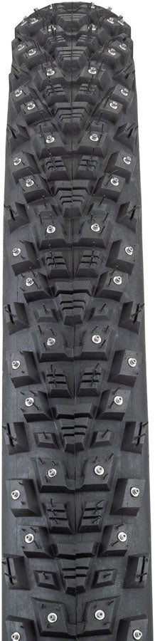 45NRTH Kahva Tire - 27.5 x 2.1, Tubeless, Folding, Black, 60tpi, 240 Concave Carbide Studs