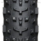 45NRTH Dillinger 4 Tire - 26 x 4, Tubeless, Folding, Black, 60tpi, 240 Carbide Steel Studs