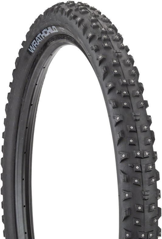 45NRTH Wrathchild Tire - 29 x 2.6, Tubeless, Folding, Black, 60tpi, 252 Concave Carbide Studs