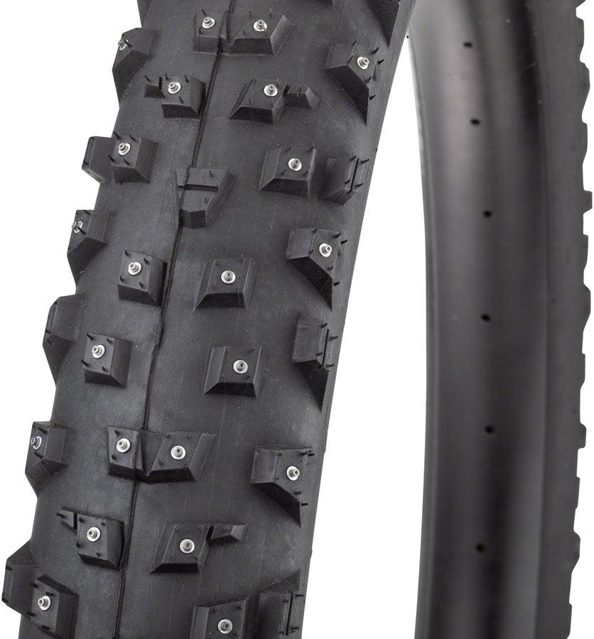 45NRTH Wrathchild Tire - 27.5 x 3.0, Tubeless, Folding, Black, 60tpi, 252 Concave Carbide Studs