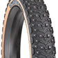 45NRTH Dillinger 5 Tire - 26 x 4.6, Tubeless, Folding, Tan, 60tpi, 258 Concave Carbide Aluminum Studs