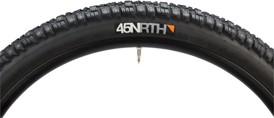 45NRTH Gravdal Tire - 26 x 2, Clincher, Steel, Black, 33tpi, 216 Carbide Steel Studs