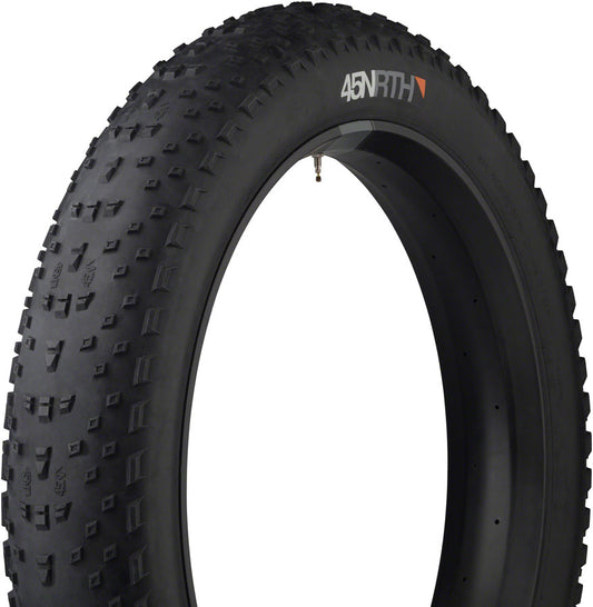 45NRTH Husker Du Tire - 26 x 4.8, Tubeless, Folding, Black, 120tpi