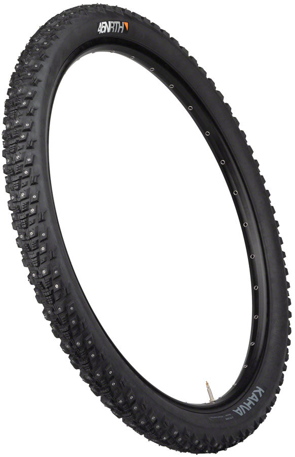 45NRTH Kahva Tire - 27.5 x 2.1, Clincher, Steel, Black, 33tpi, 240 Carbide Steel Studs