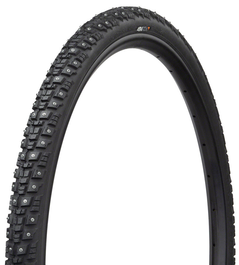 45NRTH Gravdal Tire - 650b x 38, Clincher, Steel, Black, 33tpi, 240 Carbide Steel Studs