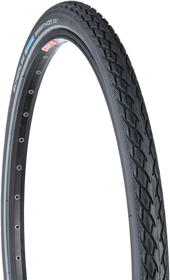 Schwalbe Marathon Tire - 700b x 38 / 28 x 1-1/2, Clincher, Wire, Black/Reflective, Performance, Endurance, GreenGuard