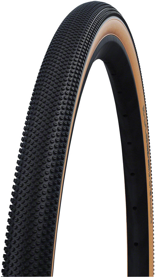 Schwalbe G-One Allround Tire - 700 x 35, Tubeless, Folding, Black/Tan, Performance, Addix, RaceGuard