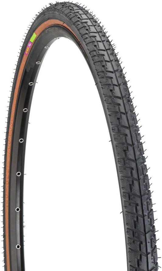 Kenda Street K830 Tire - 700 x 38, Clincher, Wire, Black/Mocha, 60tpi