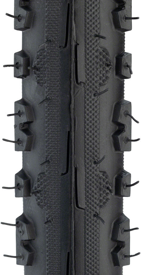 Kenda Kross Plus Tire - 700 x 38, Clincher, Wire, Black/Tan, 30tpi