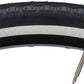 Kenda Cruiser K130 Tire - 26 x 2.125, Clincher, Wire, Black/White, 22tpi