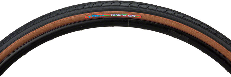 Kenda Kwest Tire - 26 x 1.25, Clincher, Wire, Black/Mocha