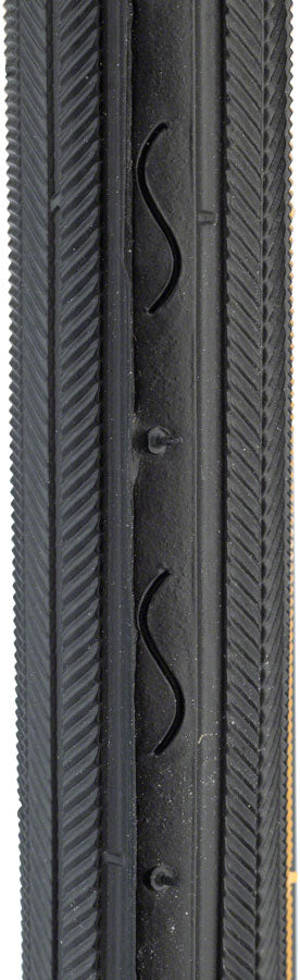 Kenda Street K40 Tire - 27 x 1 3/8, Clincher, Wire, Black/Tan