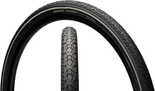 Kenda Kwick Journey Tire - 27.5 x 1.75, Clincher, Wire, Black/Reflective