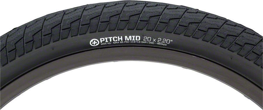 Salt Plus Pitch Mid Tire - 20 x 2.2, Clincher, Wire, Black