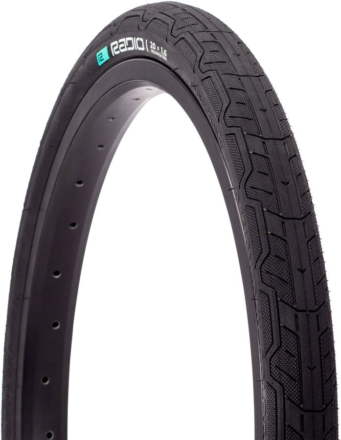 Radio Raceline Oxygen Tire - 20 x 1.6, Clincher, Folding, Black, 120 TPI