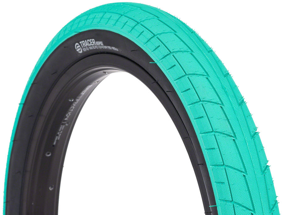Salt Tracer Tire - 20 x 2.35", Teal, 65psi