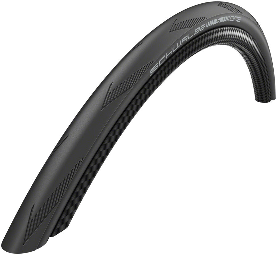 Schwalbe One Tire - 24 x 0.9, Clincher, Folding, Black, Performance Line, Addix