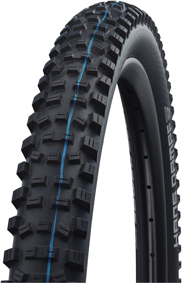 Schwalbe Hans Dampf Tire - 27.5 x 2.6", Tubeless, Folding, Black, Evolution Line, Addix SpeedGrip, Super Trail