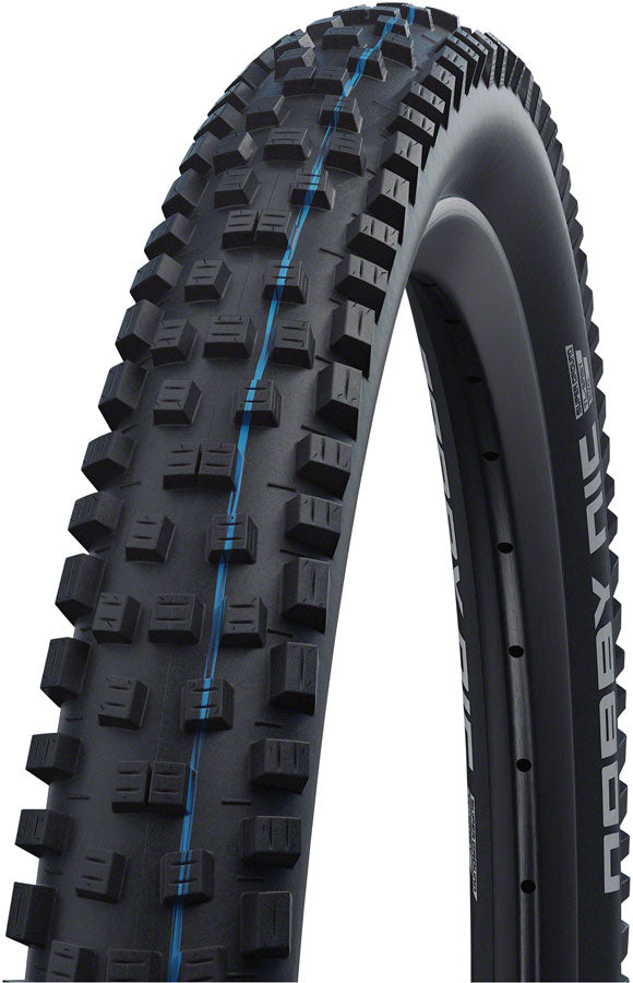 Schwalbe Nobby Nic Tire - 27.5 x 2.4", Tubeless, Folding, Black, Evolution Line, Addix SpeedGrip, Super Ground