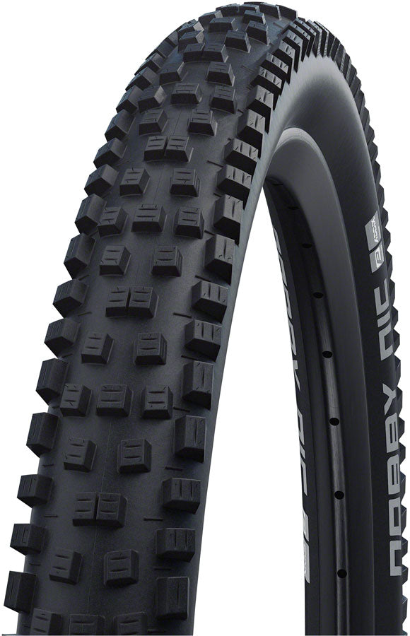 Schwalbe Nobby Nic Tire - 26 x 2.35, Tubeless, Folding, Black, Performance, RaceGuard, Addix, Double Defense