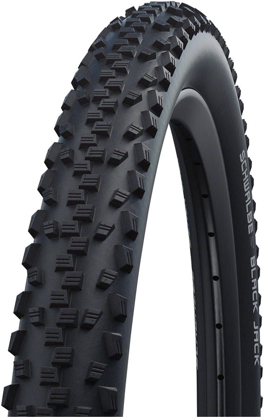 Schwalbe Black Jack Tire - 24 x 1.9, Clincher, Wire, Black, K-Guard, SBC
