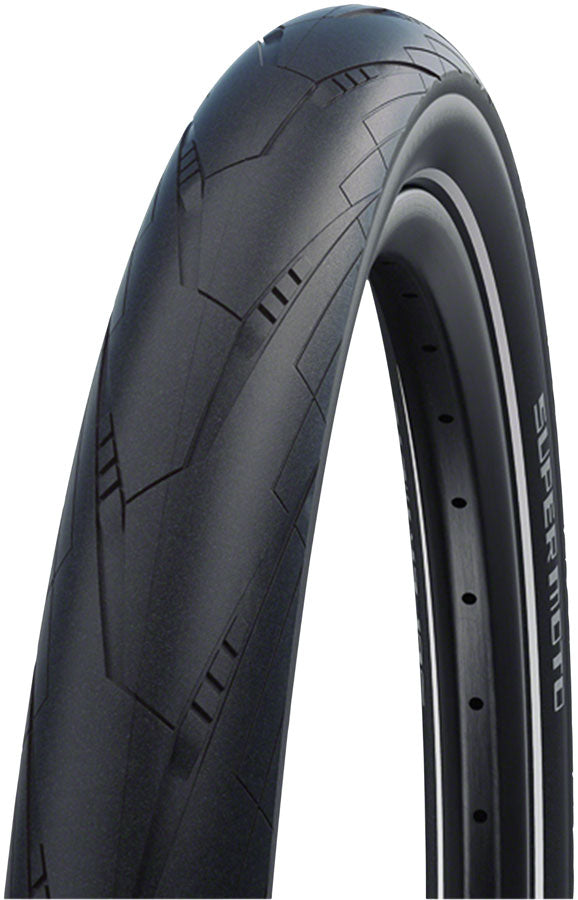 Schwalbe Super Moto Tire - 29 x 2.4, Clincher, Wire, Black/Reflective, Performance, Addix, RaceGuard, DoubleDefense