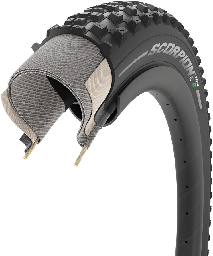 Pirelli Scorpion Trail R Tire - 29 x 2.4, Tubeless, Folding, Black