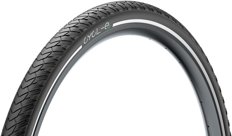 Pirelli Cycl-e XT Tire - 700 x 37, Clincher, Wire, Black, Reflective