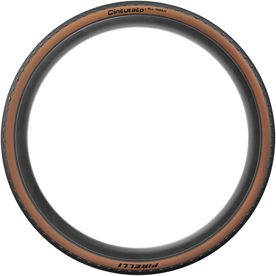 Pirelli Cinturato All Road Tire - 700 x 45, Tubeless, Folding, Classic Tan, TechWALL+, Pro Gravel