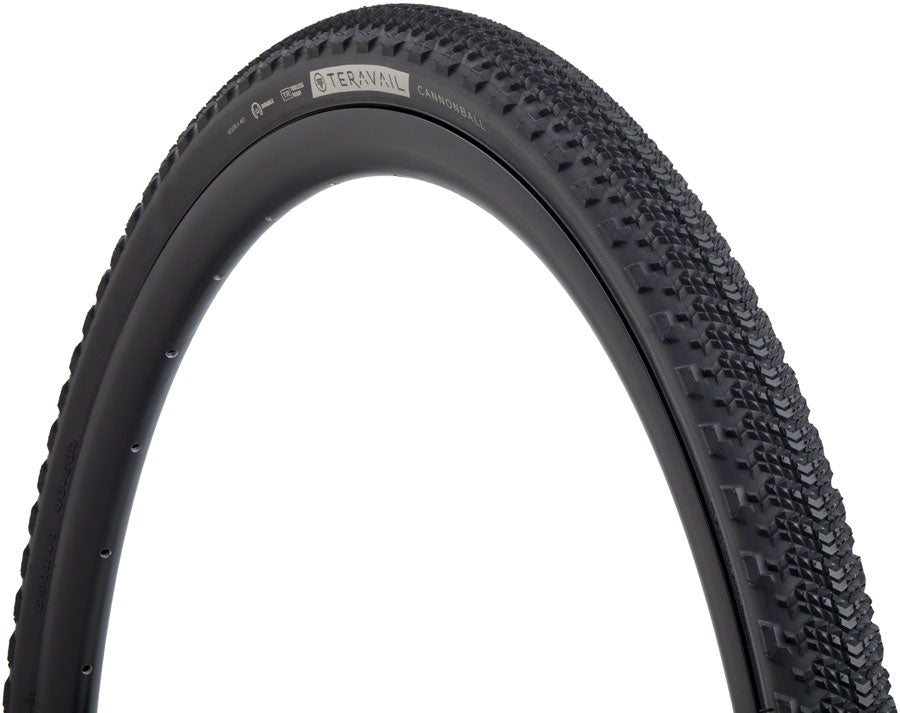 Teravail Cannonball Tire - 650b x 40, Tubeless, Folding, Black, Light and Supple