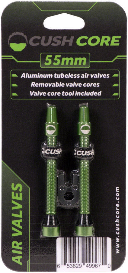 CushCore Valve Set - 55mm, Green