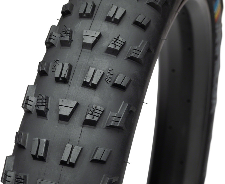 45NRTH Vanhelga Tire - 26 x 4.2, Tubeless, Folding, Black, 120tpi