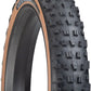 45NRTH Vanhelga Tire - 26 x 4.2, Tubeless, Folding, Black/Tan, 60tpi