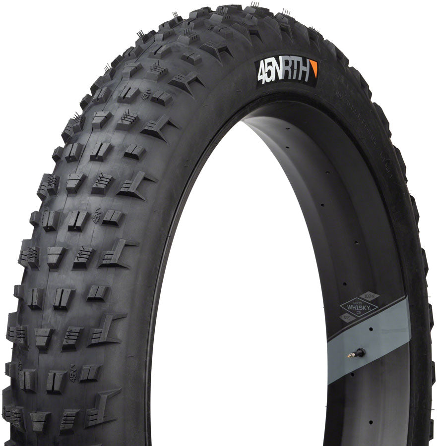 45NRTH Vanhelga Tire - 27.5 x 4, Tubeless, Folding, Black, 120tpi