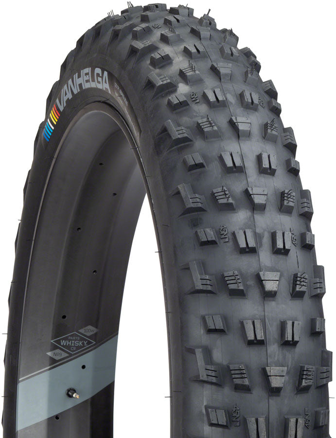 45NRTH Vanhelga Tire - 27.5 x 4, Tubeless, Folding, Black, 120tpi