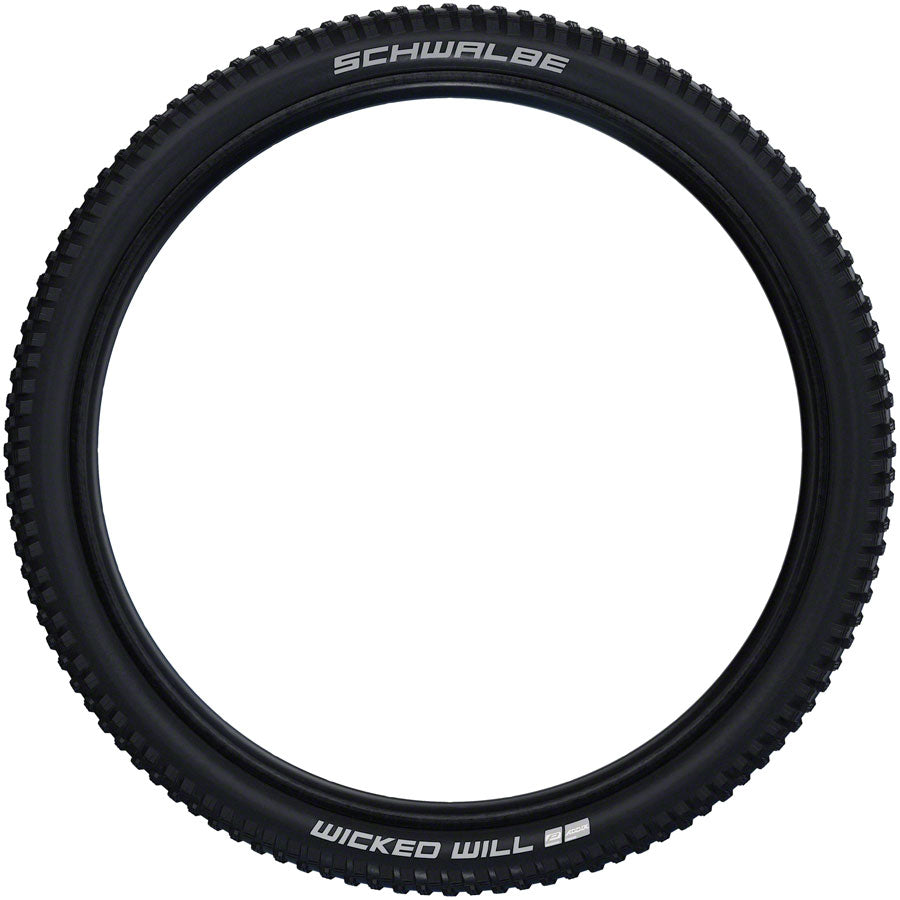 Schwalbe Wicked Will Tire - 29 x 2.4, Clincher, Folding, Black, Performance Line, Addix