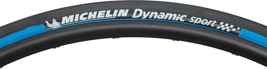 Michelin Dynamic Sport Tire - 700 x 23, Clincher, Wire, Black/Blue
