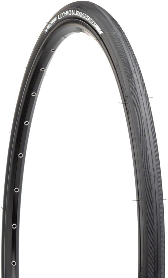 Michelin Lithion 2 Tire - 700 x 25, Clincher, Folding , Black, Reinforced