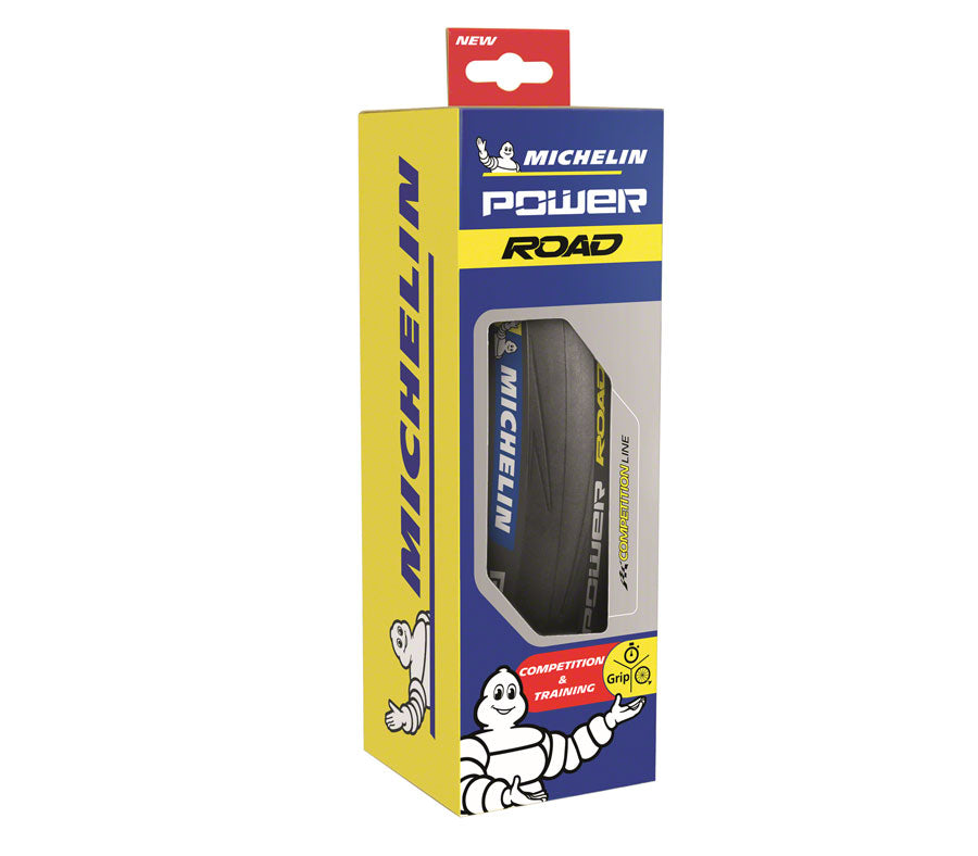 Michelin Power Road TLR Tire 700 x 32 Clincher, Folding, Black