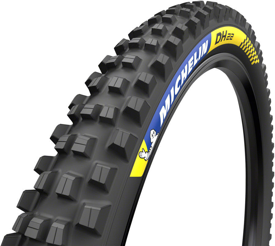 Michelin DH22 Tire - 27.5 x 2.4, Tubeless, Folding, Black